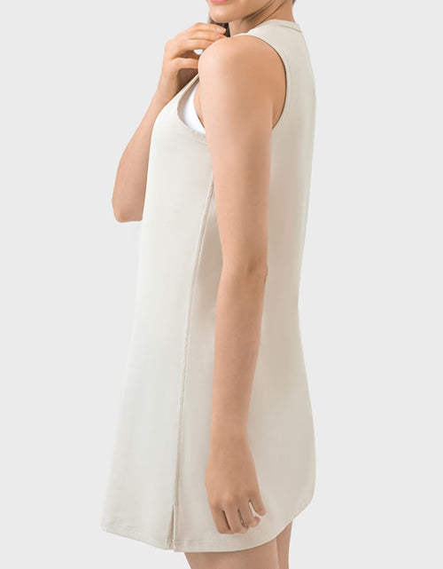 Load image into Gallery viewer, Millennia Round Neck Sleeveless Active Dress
