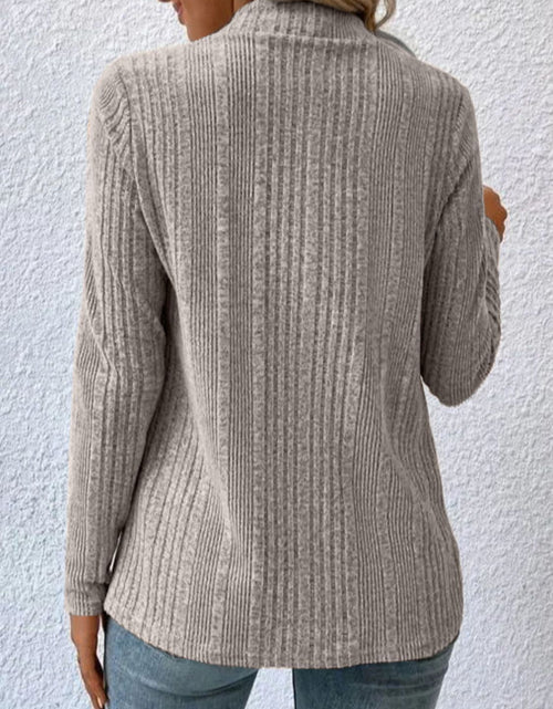 Load image into Gallery viewer, Open Front Long Sleeve Cardigan

