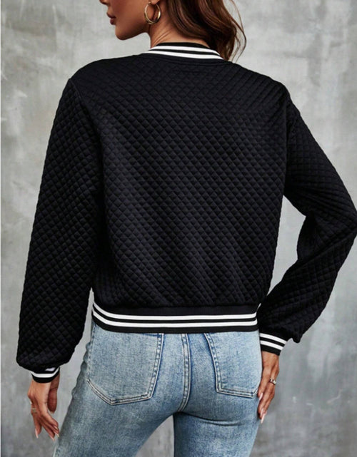 Load image into Gallery viewer, Zip Up Long Sleeve Jacket
