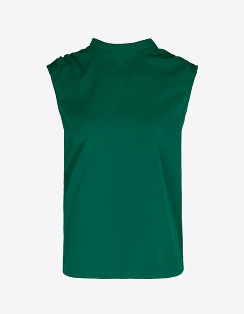 Load image into Gallery viewer, Perfee Tied Mock Neck Blouse
