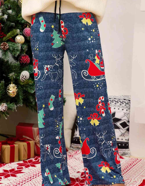 Load image into Gallery viewer, Christmas Straight Leg Pants
