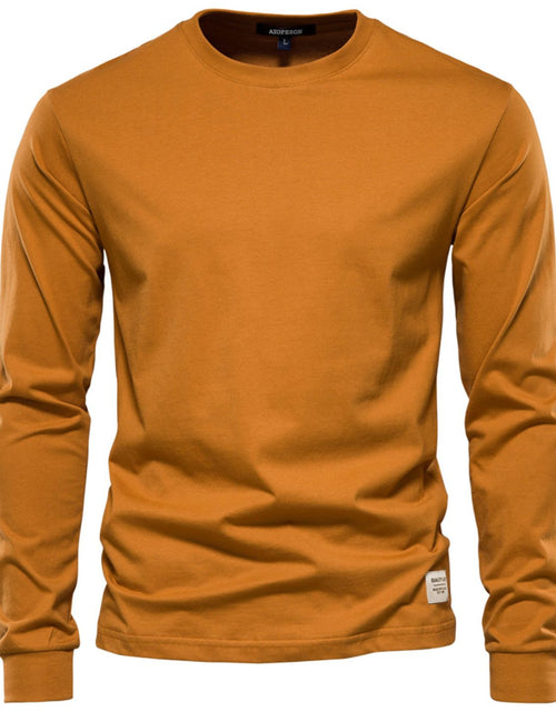 Load image into Gallery viewer, Men's Full Size Round Neck Long Sleeve T-Shirt Plus Size

