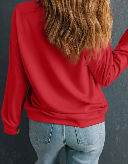 Load image into Gallery viewer, Nutcracker Printed Round Neck Long Sleeve Sweatshirt
