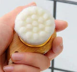 Load image into Gallery viewer, Facial Brush with Bamboo Handle by Choixe
