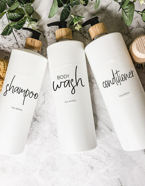 Load image into Gallery viewer, 32oz Plastic White Dispensers by Gia Roma

