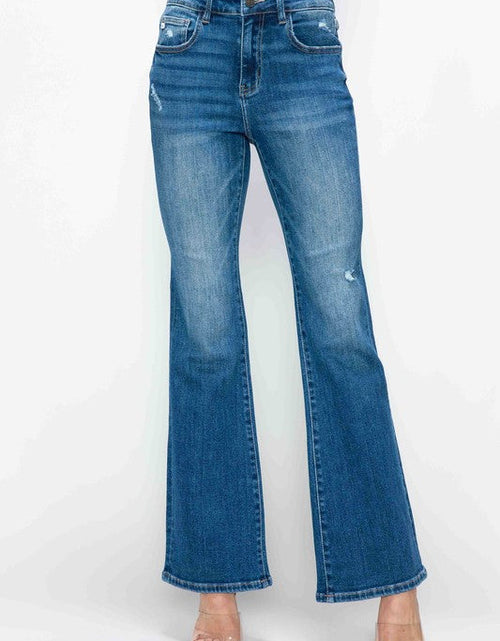 Load image into Gallery viewer, bytos Full Size High Rise Bootcut Jeans with Pockets
