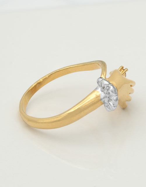 Load image into Gallery viewer, Vintage Austrian Crystals 18k Yellow Gold Matte or Polished Finish Made in USA by PVD Vintage Jewelry
