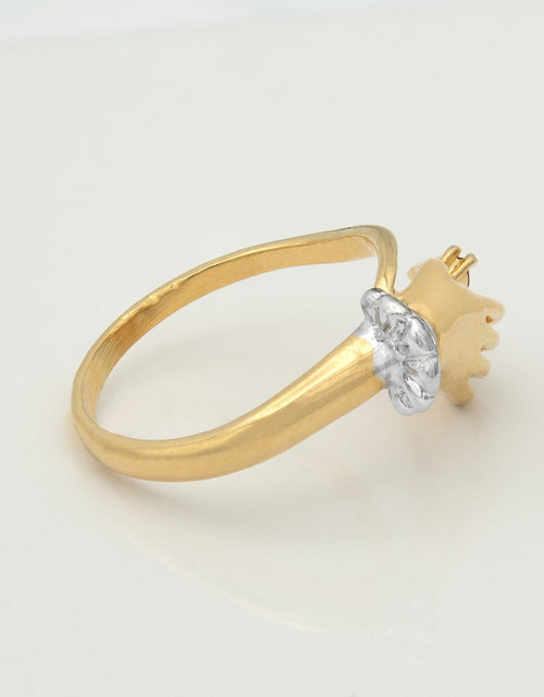 Load image into Gallery viewer, Vintage Austrian Crystals 18k Yellow Gold Matte or Polished Finish Made in USA by PVD Vintage Jewelry
