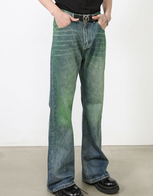 Load image into Gallery viewer, Men's Bootcut Jeans with Pockets
