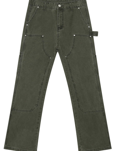 Load image into Gallery viewer, Mid Rise Baggy Jeans with Pockets
