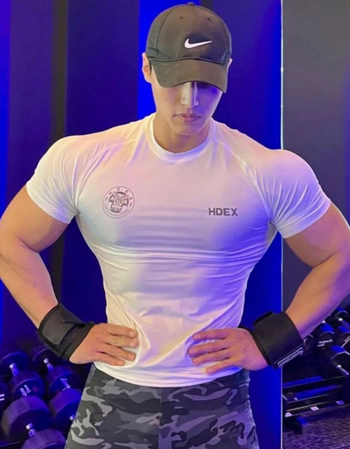 Load image into Gallery viewer, Men's Plus Size Round Neck Short Sleeve T-Shirt
