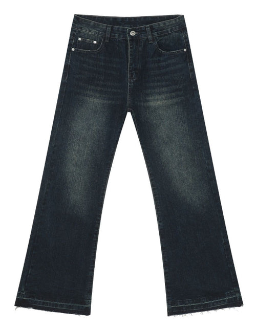 Load image into Gallery viewer, Raw Hem Jeans with Pockets
