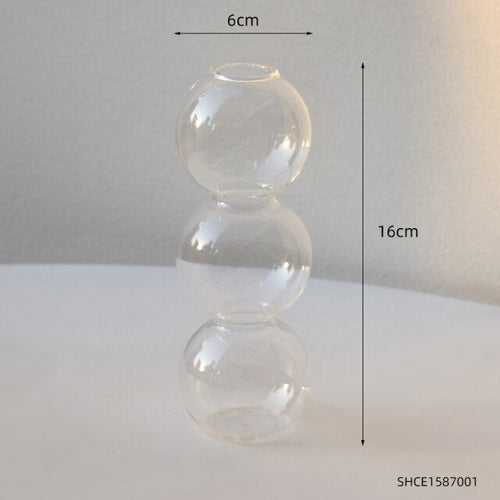 Load image into Gallery viewer, Nordic Hand Made Home Decor Hydroponics Vases by Blak Hom
