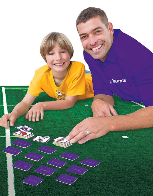 Load image into Gallery viewer, Minnesota Vikings Matching Game by MasterPieces Puzzle Company INC
