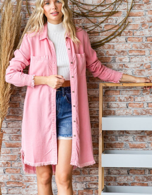 Load image into Gallery viewer, Veveret Button-Up Shirt Dress
