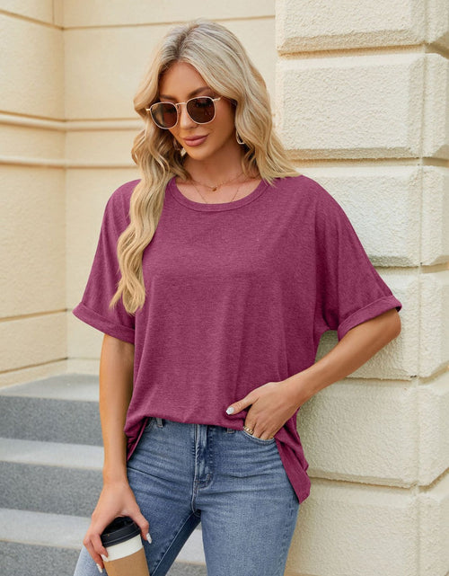 Load image into Gallery viewer, Florira Round Neck Half Sleeve T-Shirt
