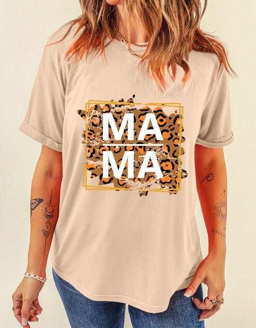 Load image into Gallery viewer, MAMA Round Neck Short Sleeve T-Shirt
