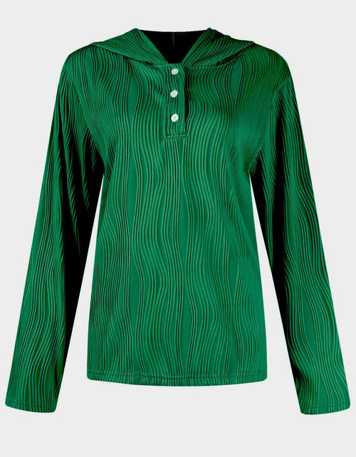 Load image into Gallery viewer, Textured Long Sleeve Hoodie
