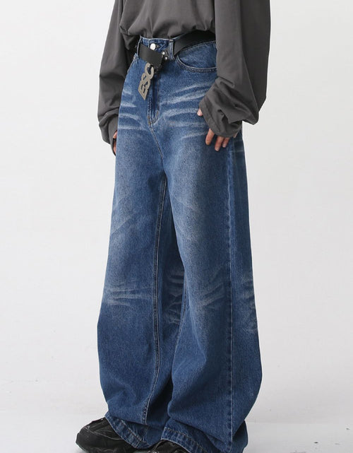 Load image into Gallery viewer, Wide Leg Jeans with Pockets
