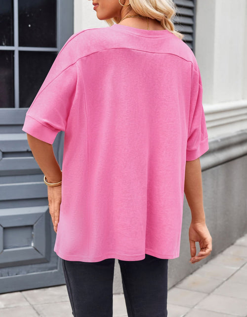 Load image into Gallery viewer, Lovelet Round Neck Half Sleeve T-Shirt
