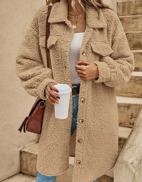 Load image into Gallery viewer, Collared Button Down Coat

