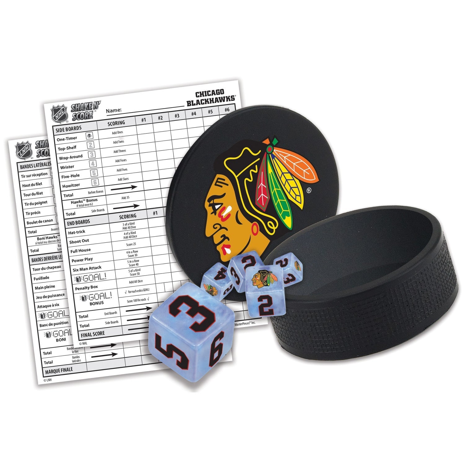 Chicago Blackhawks Shake n' Score by MasterPieces Puzzle Company INC