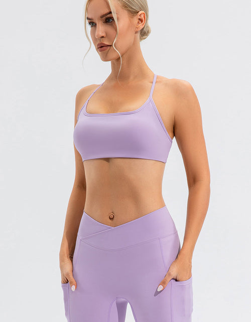 Load image into Gallery viewer, Crisscross Spaghetti Strap Active Cami
