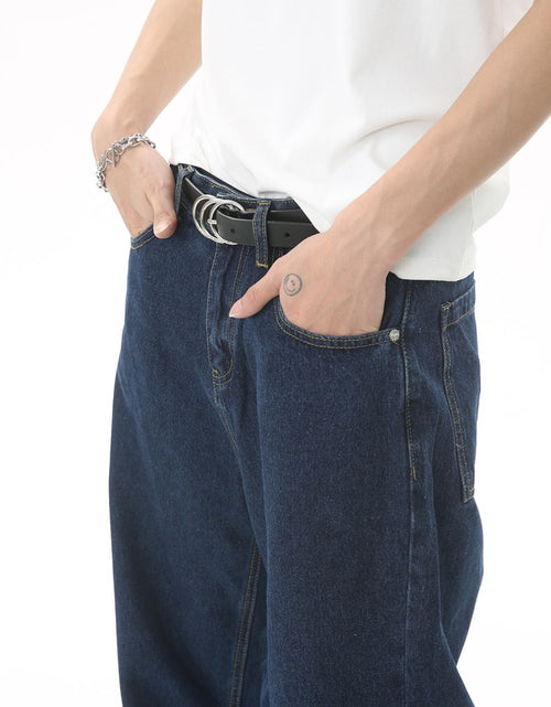 Load image into Gallery viewer, Men's Mid Rise Straight Leg Jeans
