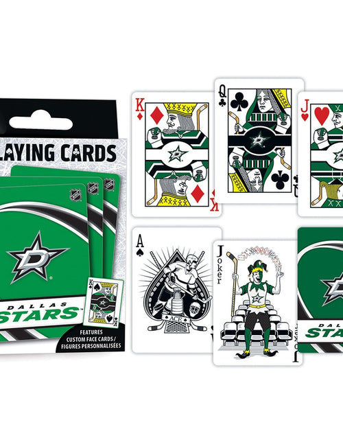 Load image into Gallery viewer, Dallas Stars Playing Cards - 54 Card Deck by MasterPieces Puzzle Company INC
