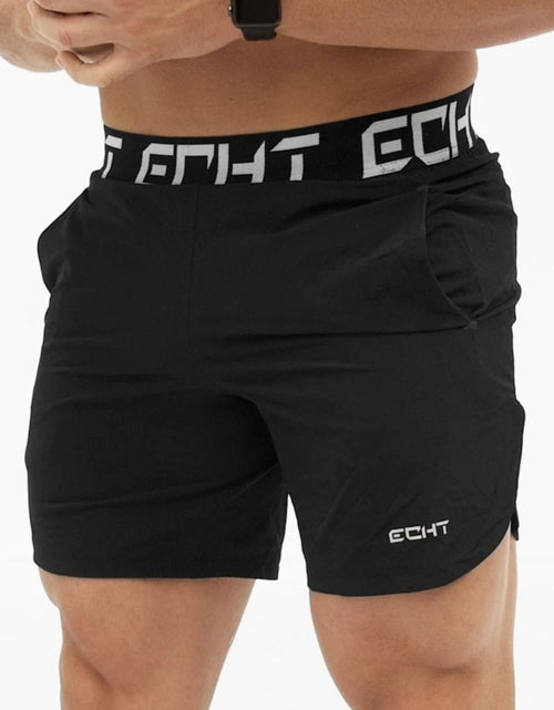 Load image into Gallery viewer, Men's Letter Elastic Waist Active Shorts
