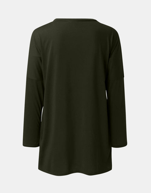 Load image into Gallery viewer, Full Size Round Neck Long Sleeve T-Shirt
