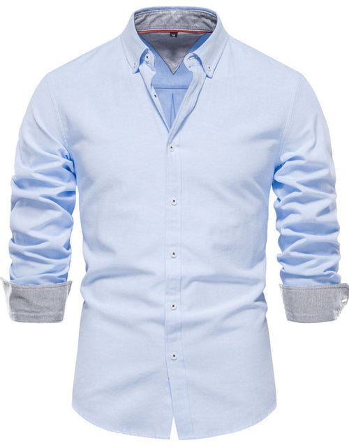 Load image into Gallery viewer, Men's Button Down Collared Neck Shirt
