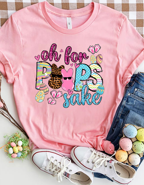 Load image into Gallery viewer, OH FOR PEEPS SAKE Round Neck T-Shirt
