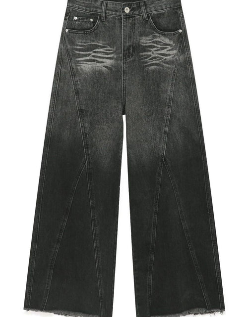 Load image into Gallery viewer, Men's Wide Leg Jeans with Pockets

