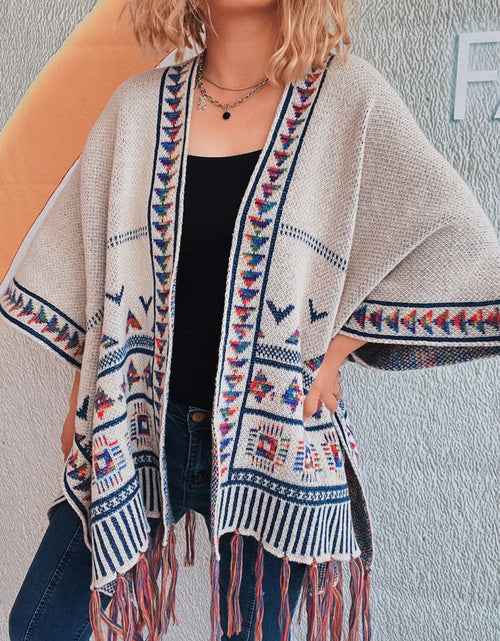 Load image into Gallery viewer, Fringe Open Front Cardigan
