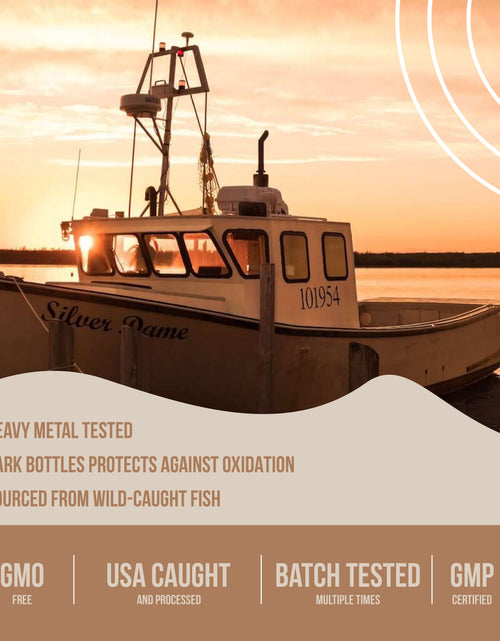 Load image into Gallery viewer, Wild Fish Oil, Omega-3 DHA, EPA, DPA, U.S. Wild Caught by Wild Foods
