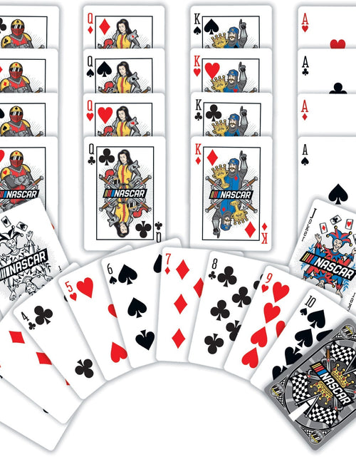Load image into Gallery viewer, NASCAR Playing Cards - 54 Card Deck by MasterPieces Puzzle Company INC
