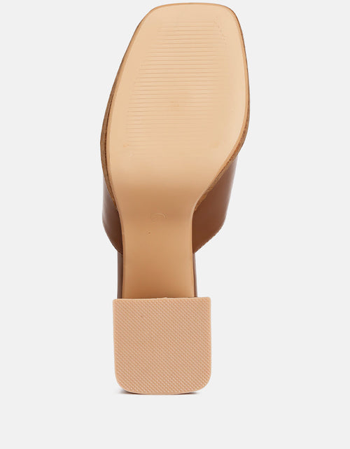 Load image into Gallery viewer, flexes flared block heel sandals by London Rag
