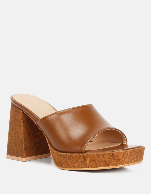 Load image into Gallery viewer, flexes flared block heel sandals by London Rag
