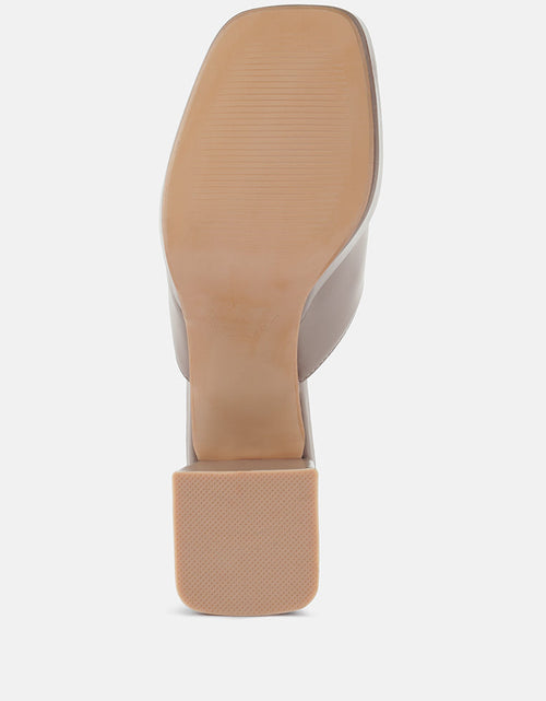 Load image into Gallery viewer, flexes flared block heel sandals by London Rag
