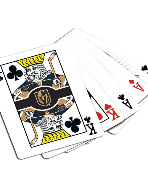 Load image into Gallery viewer, Las Vegas Golden Knights 300 Piece Poker Set by MasterPieces Puzzle Company INC
