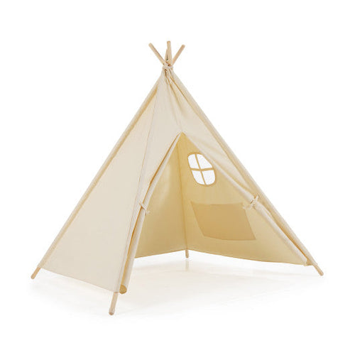 Load image into Gallery viewer, Foldable Kids Canvas Teepee Play Tent
