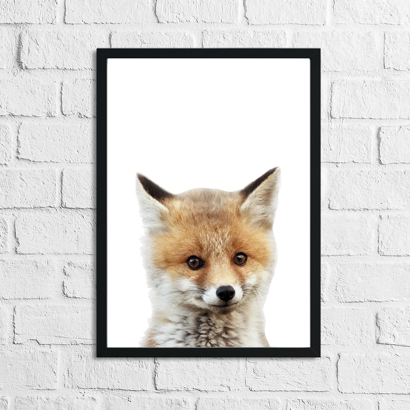 Fox Animal Woodlands Nursery Children's Room Wall Decor Print by WinsterCreations™ Official Store