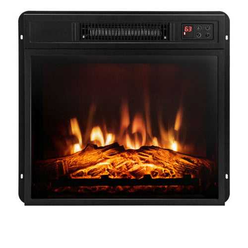 Load image into Gallery viewer, 18 Inch Electric Fireplace Inserted with Adjustable LED Flame
