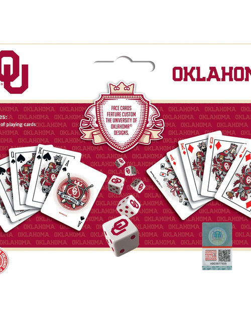 Load image into Gallery viewer, Oklahoma Sooners - 2-Pack Playing Cards &amp; Dice Set by MasterPieces Puzzle Company INC

