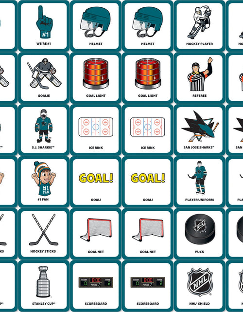 Load image into Gallery viewer, San Jose Sharks Matching Game by MasterPieces Puzzle Company INC
