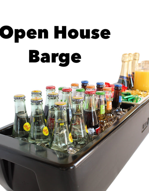 Load image into Gallery viewer, REVO Party Barge Cooler | Deep Black | Insulated Beverage Tub by REVO COOLERS, LLC
