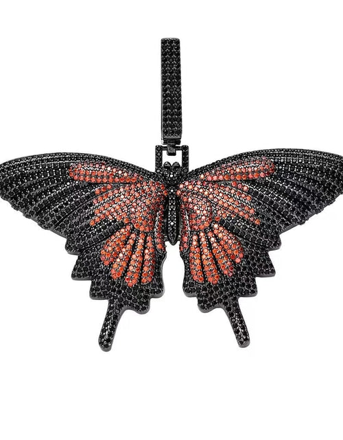Load image into Gallery viewer, Fully Iced Out Diamond Big Butterfly Pendant by Bling Proud | Urban Jewelry Online Store
