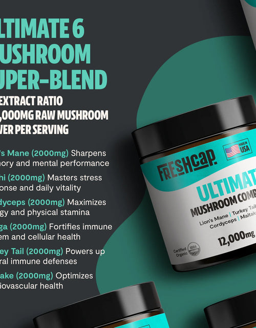 Load image into Gallery viewer, Organic Mushroom Extract Powder Blend
