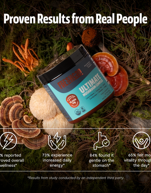 Load image into Gallery viewer, Organic Mushroom Extract Powder Blend
